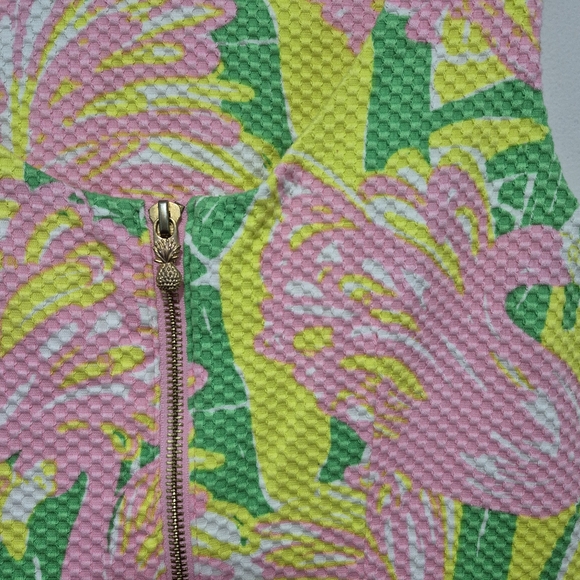 Lilly Pulitzer X Target Collab "Fan Dance" Dress - Flamingo - SIZE 6 Preppy - Picture 5 of 7